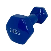 Гантель виниловая 1010 2кг Гантель виниловая 1010 2кг от магазина Супер Спорт