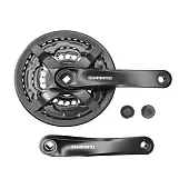 Шатуны Tourney Shimano 1/2*3/32 24/34/42 зуб 170мм FC-TY501 Шатуны Tourney Shimano 1/2*3/32 24/34/42 зуб 170мм FC-TY501 от магазина Супер Спорт